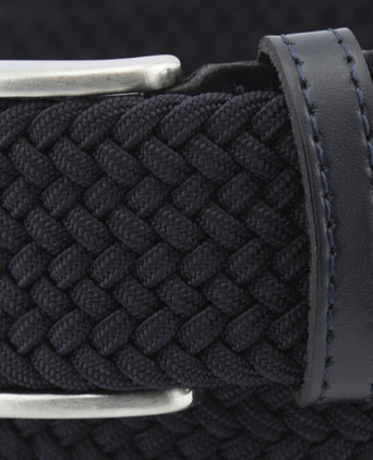 Elastische Riem | Navy Blauw