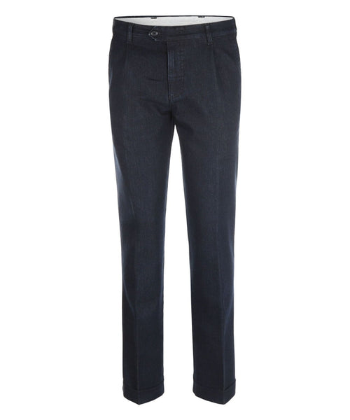 Pantalon jeans | Navy Blauw