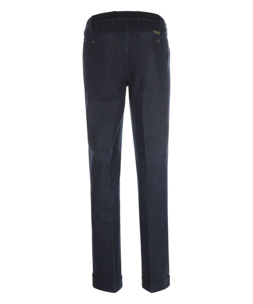 Pantalon jeans | Navy Blauw