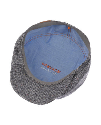 Hatteras Silk | Blauw Visgraat