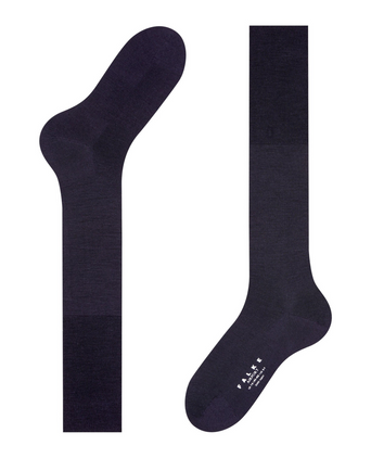Airport heren kniekousen | Blauw