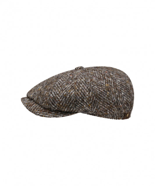 Stetson Hatteras Fischgrätmuster WV | Grau
