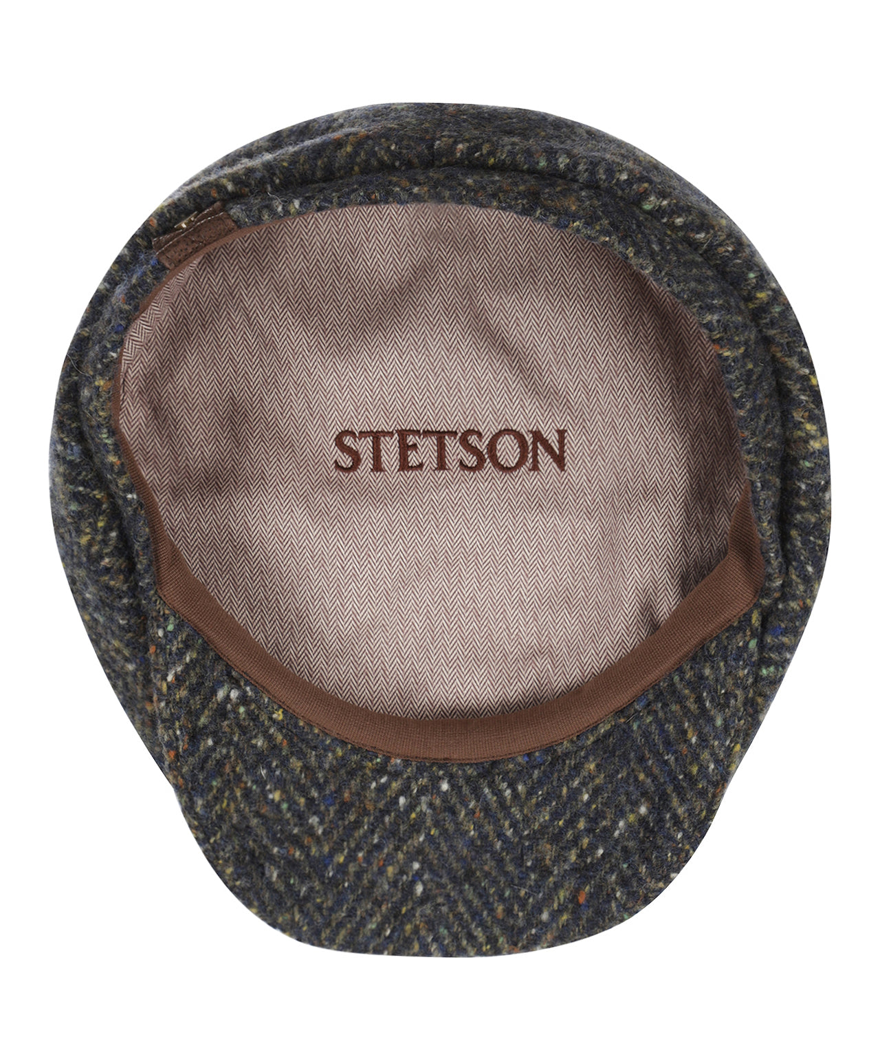 Stetson Hatteras Fischgrätmuster WV | Blau