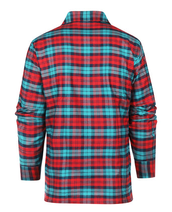 Pyjama set katoen | Blauw