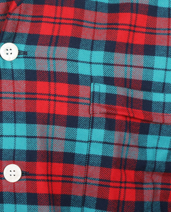 Pyjama set katoen | Blauw