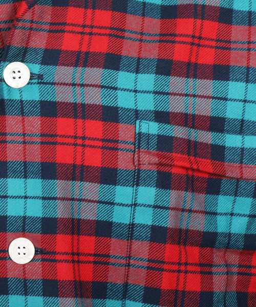 Pyjama set katoen | Blauw