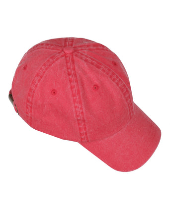 Katoenen Baseball Cap | Rood