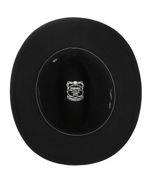 Sportieve Wolvilten Hoed | Zwart