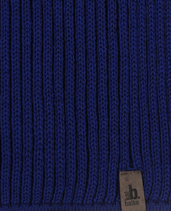 Sjaal gebreid wol | Blauw
