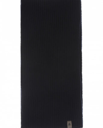 Sjaal gebreid wol | Navy