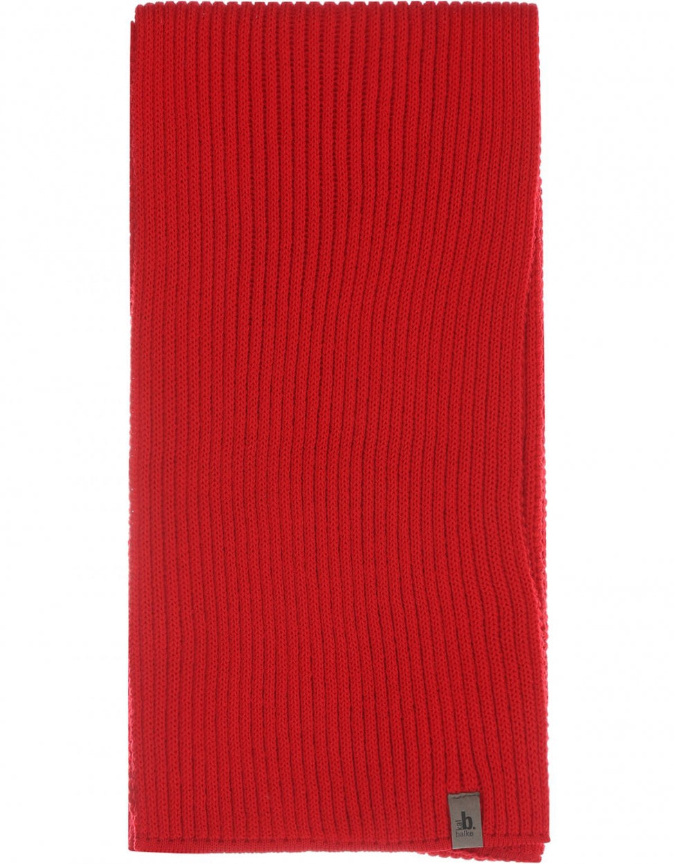 Gestrickter Wollschal | Rot
