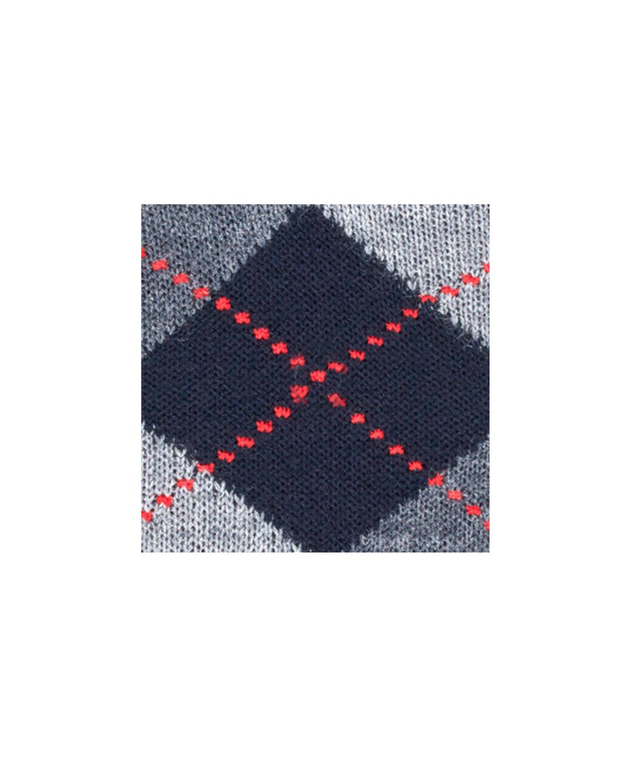 Preston Kniekous | Navy/Grey diamond check