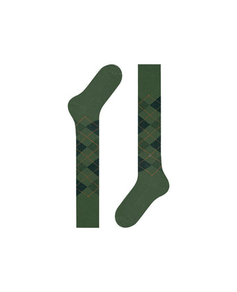 Preston heren kniekousen | Groen