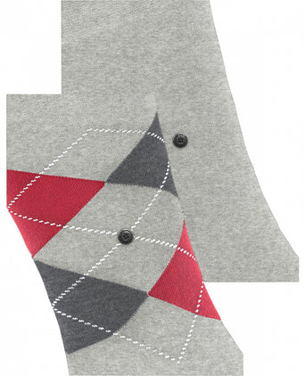 Everyday Argyle Mix 2-Pack Heren Sokken | Grijs
