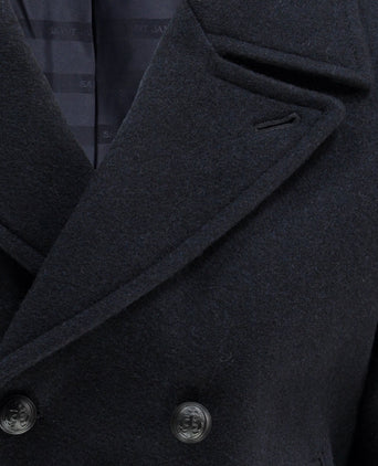 Peacoat Galion double breasted | Navy Blauw