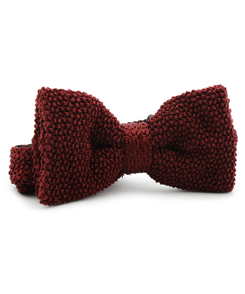 Elegante Zijden strik | Bordeaux Rood