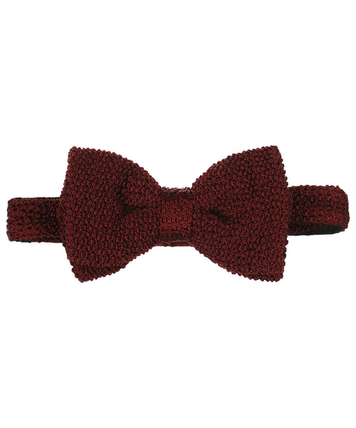 Elegante Zijden strik | Bordeaux Rood