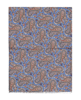 Sjaal Dubbel Zijde | Blauw