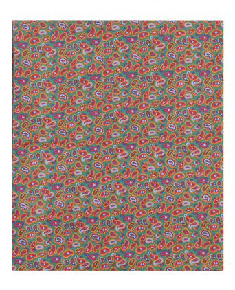 Doppelter Seidenschal | Grün