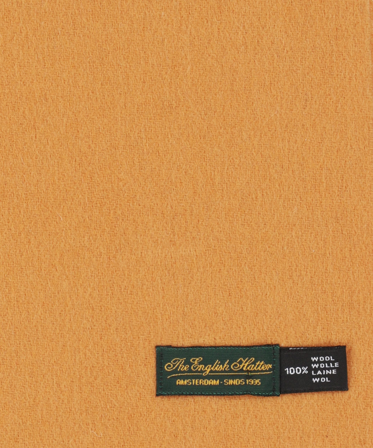 Schal aus Lammwolle, 190 x 30 cm | Braun