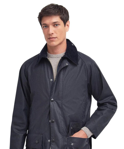 Gewachste Jacke Beaufort | Marineblau