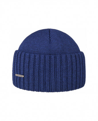 Stetson Beanie Merino | Blauw