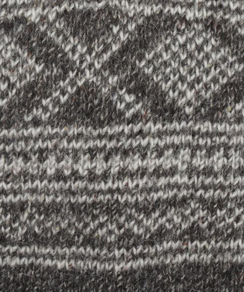 Trui Fisherman hoge rits | Grijs