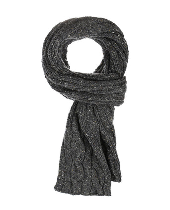Ierse Wollen Sjaal | Grijs