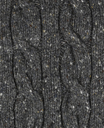 Ierse Wollen Sjaal | Grijs