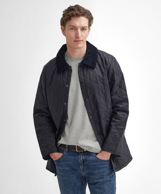 Quilted jacket Liddesdale | Navy Blauw Quilted jacket Liddesdale | Navy Blauw