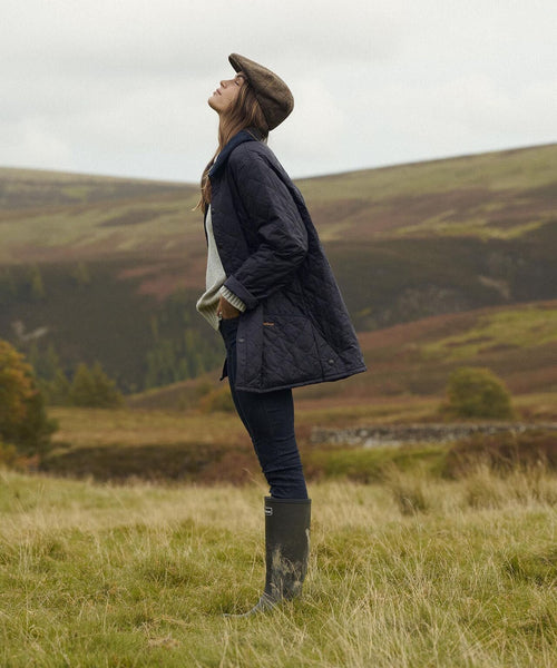 Quilted jacket Liddesdale | Navy Blauw