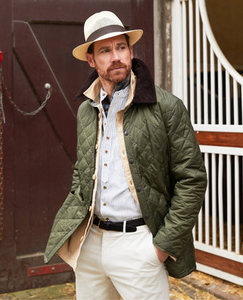 Quilted jacket Liddesdale | Olive