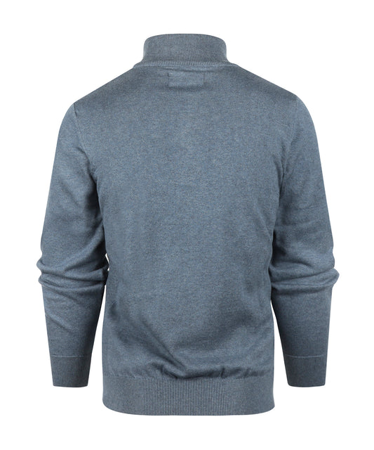 Barbour Cotton Half Zip Pullover | Blue