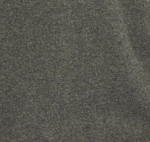 Barbour Baumwollpullover mit halbem Reißverschluss | Grün