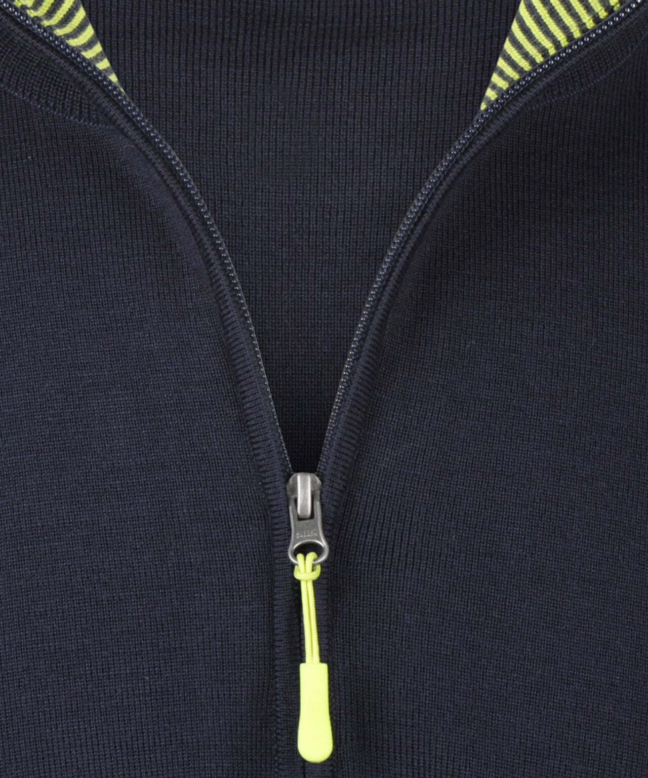 Vest Creggan | Navy/Jaune Fluor