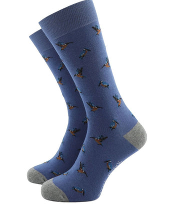 Herrensocken aus Bio-Baumwolle | Denimblau