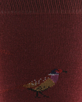 Herrensocken aus Bio-Baumwolle | Bordeauxrot