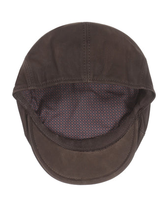 Cap Leer pet | Bruin