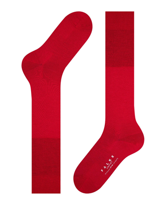 Airport heren kniekousen | Rood