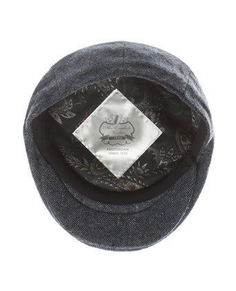 Tweed Cap pet | Blauw