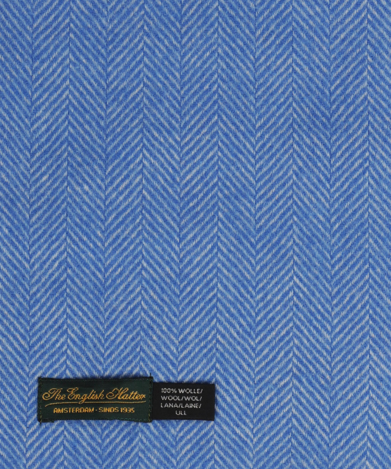 Sjaal Wol 30X180cm | Blauw