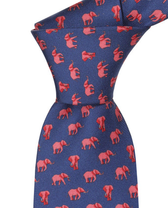 Seidenkrawatte | Blau