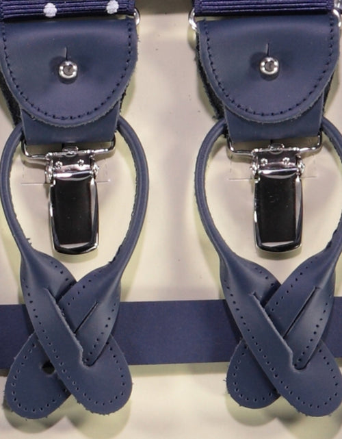 2-in-1 Bretels met clips en patten | Blauw