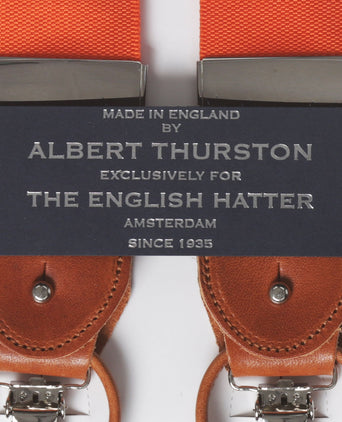 2-in-1 Bretels met clips en patten | Oranje