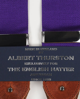 2-in-1 Bretels met clips en patten | Paars