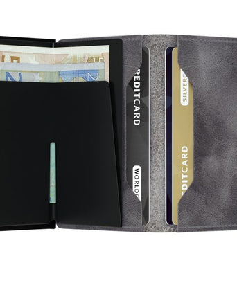 Secrid Miniwallet | Vintage Grey-Black
