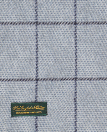 Sjaal Wol met Cashmere | Blauw