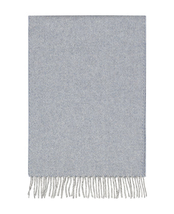 Sjaal Wol met Cashmere | Blauw