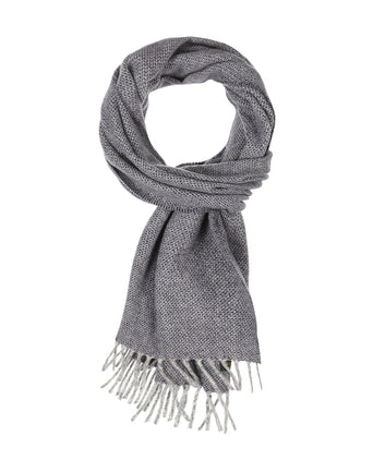 Sjaal Wol met Cashmere | Blauw