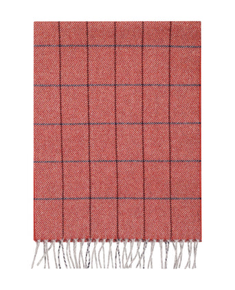 Sjaal Wol met Cashmere | Rood
